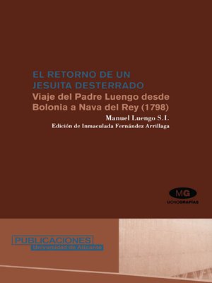 cover image of El retorno de un jesuita desterrado